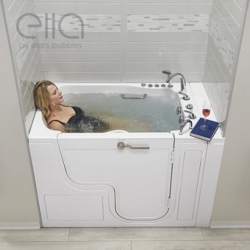 Transferxxxl Outward Swing Door Wheelchair Accessible Acrylic Walk-in Bathtub – 36″w X 55″l (91cm X 140cm)