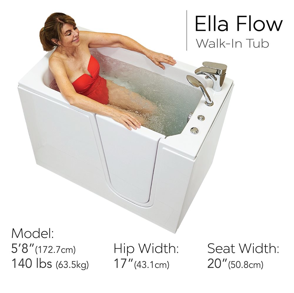 Ella Flow Walk In Bathtub