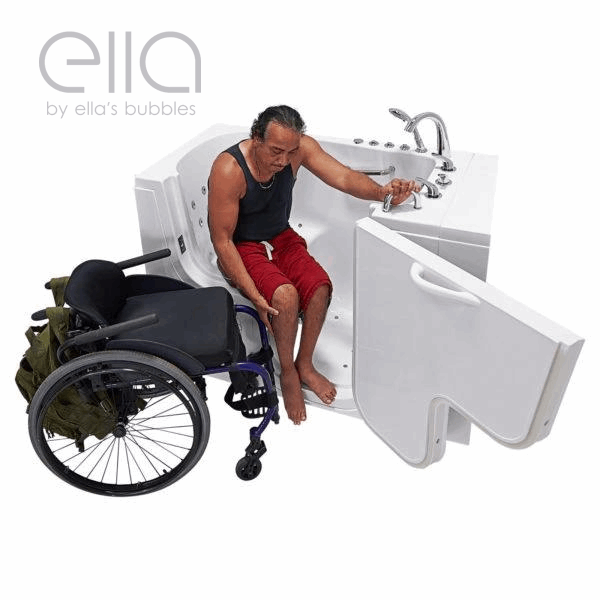Ella Transfer Bañeras acrílicas para facil acceso en silla de ruedas