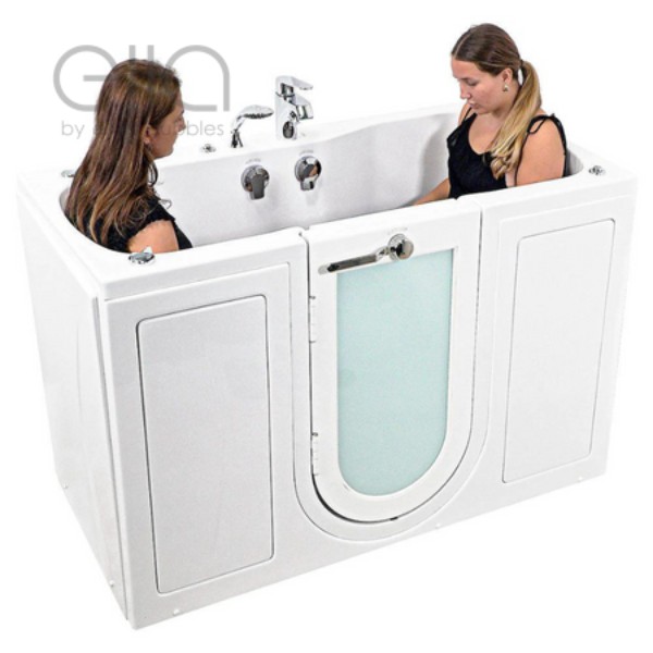 Ella Acrylic Walk-in Bathtub For Two – 2 Seat Walk In Tubs